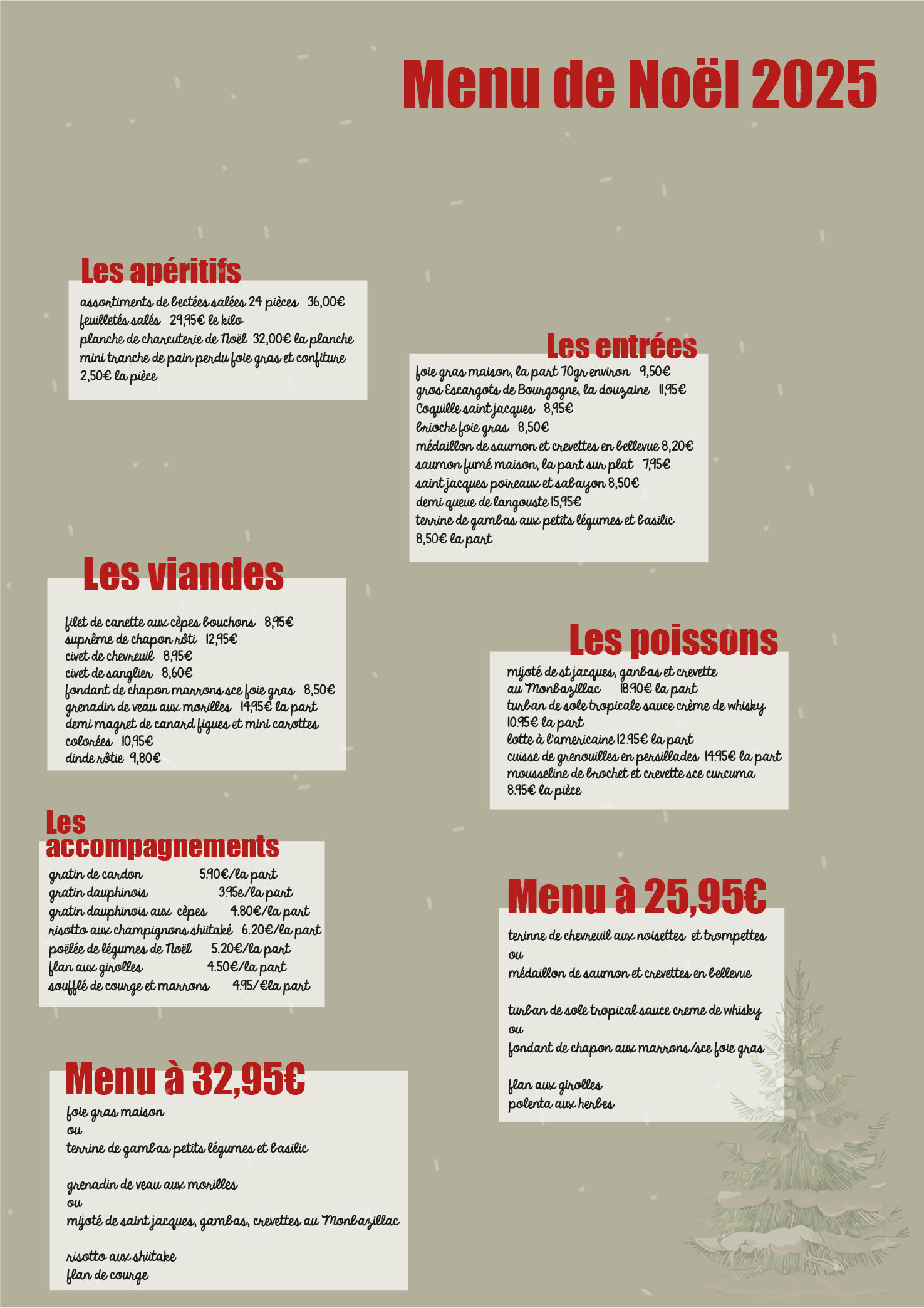 traiteur bourgoin-jallieu menu de noël menu de fin d'année